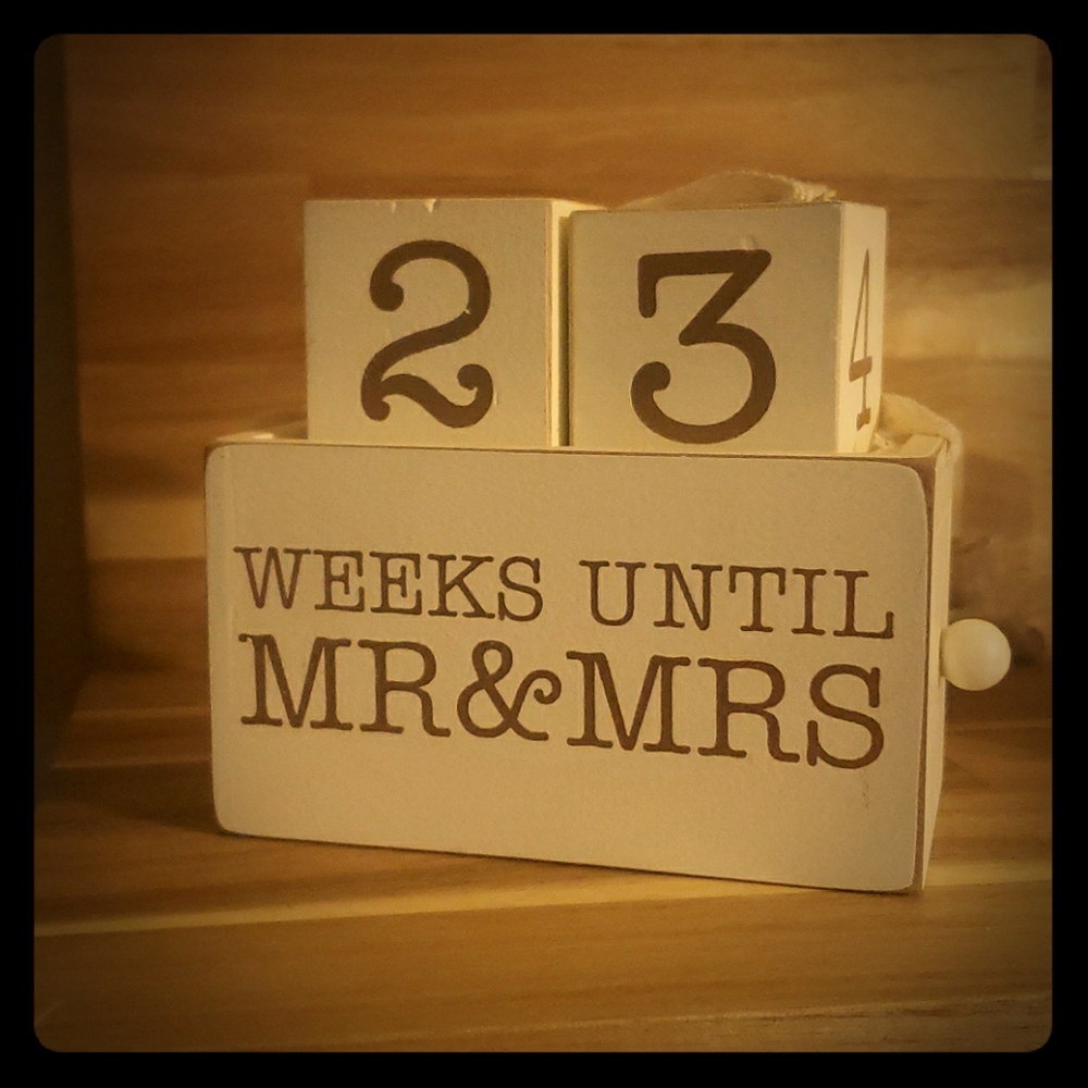 Cute Wedding Day Countdown